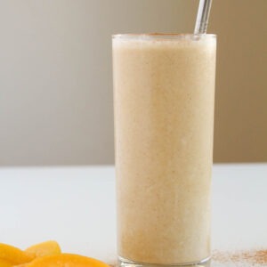 Peaches & Cream Protein Smoothie