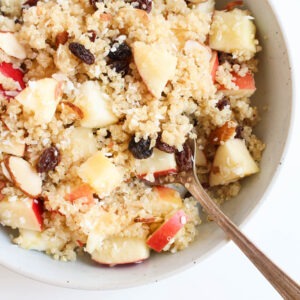 apple almond quinoa salad