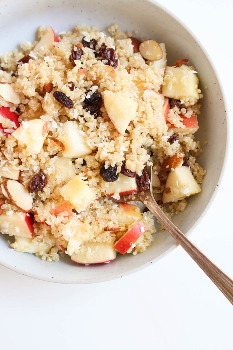 Apple Almond Quinoa Salad